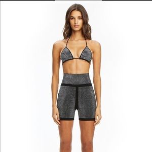 I AM GIA AURORA SHORTS- BLACK XS